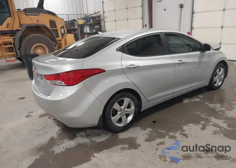2012 Hyundai Elantra Gls (Ulsan Plant) из США, поврежденный, VIN KMHDH4AEXCU345296